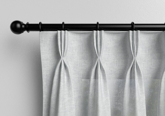 Kalahari Voile, Pure White - Made to Measure Curtains - Image 11